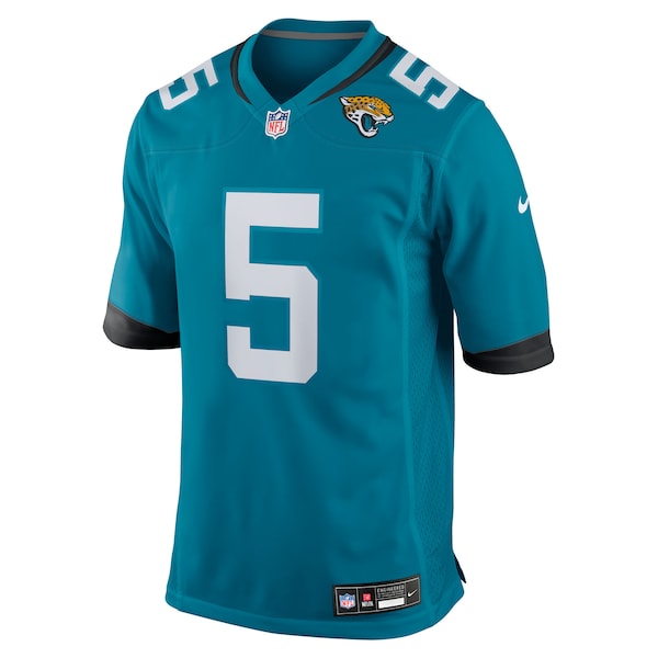 Dyami Brown Jacksonville Jaguars Nike Team Game Jersey - Teal - Image 2
