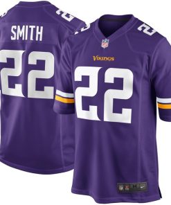 Alternative view of Harrison Smith Minnesota Vikings Nike Youth Game Jersey - Purple