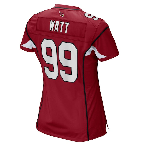 J.J. Watt Arizona Cardinals Nike Women's Game Jersey - Cardinal/Black - Image 4