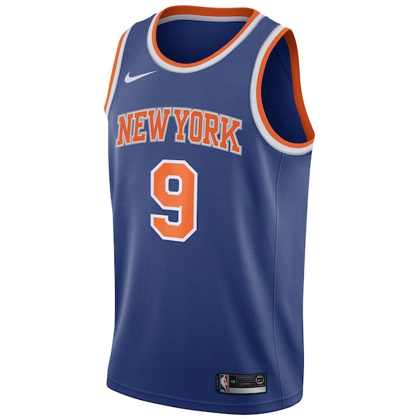 RJ Barrett New York Knicks Nike Swingman Jersey Blue - Icon Edition - Image 2