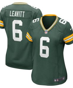 Dallin Leavitt Green Bay Packers Nike Women's Game Player Jersey - Green