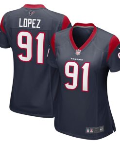 Roy Lopez Houston Texans Nike Women's Player Game Jersey - Navy