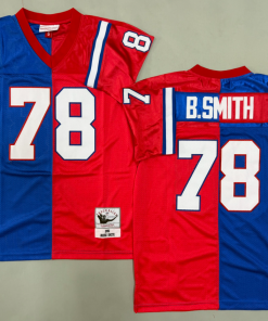 Bruce Smith Buffalo Bills Authentic Split Throwback Retired Player Jersey