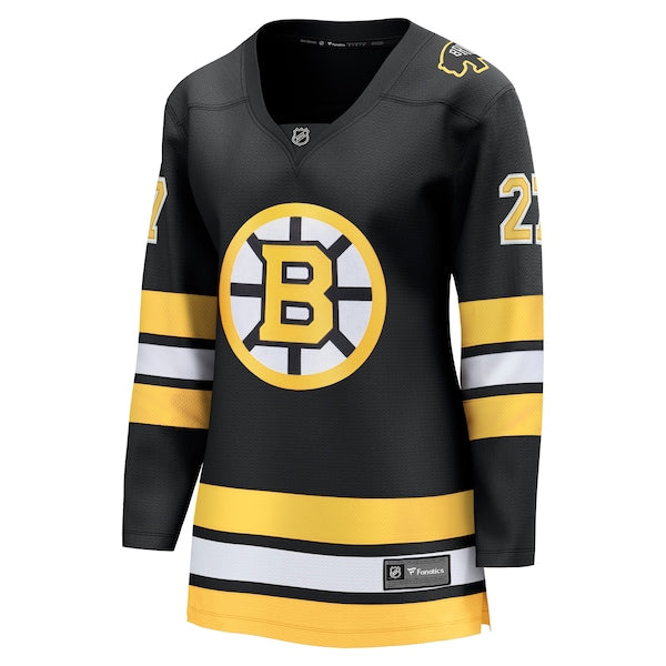Hampus Lindholm Boston Bruins Women's Home Breakaway Player Jersey - Black - Image 2