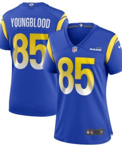 Jack Youngblood Los Angeles Rams Nike Women's Game Retired Player Jersey - Royal