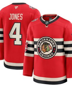 Seth Jones Chicago Blackhawks  2025 NHL Winter Classic Premium Player Jersey - Red