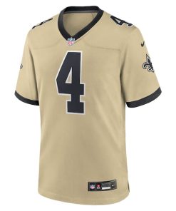 Alternative view of Ga¡¯Quincy McKinstry New Orleans Saints Nike Gameday Golds Alternate Game Player Jersey - Gold