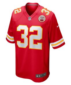 Alternative view of Nick Bolton Kansas City Chiefs Nike Game Jersey - Red