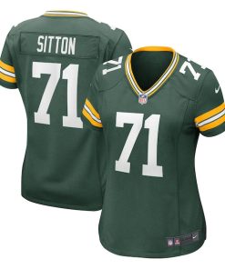 Josh Sitton Green Bay Packers Nike Women's Retired Game Jersey - Green