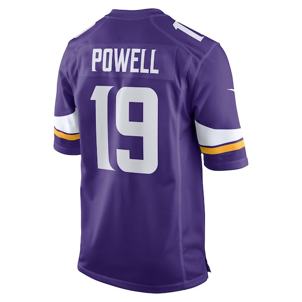 Brandon Powell Minnesota Vikings Nike Game Jersey - Purple - Image 3