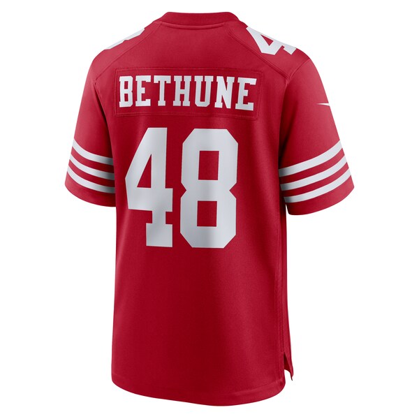 Tatum Bethune San Francisco 49ers Nike Game Jersey - Scarlet - Image 3
