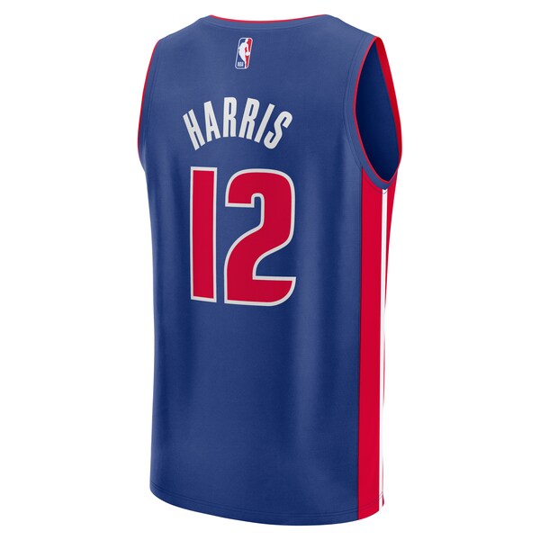 Tobias Harris Detroit Pistons Fast Break Replica Player Jersey - Icon Edition - Blue - Image 3
