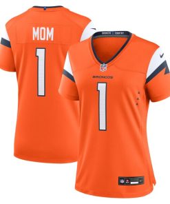 Denver Broncos Nike Women's #1 Mom Game Jersey - Orange