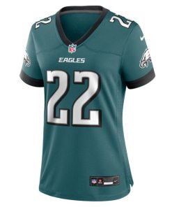 Alternative view of Mac McWilliams Philadelphia Eagles Nike Women's Team Game Jersey - Midnight Green