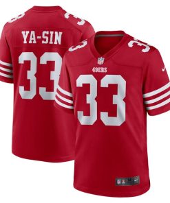 Rock Ya-Sin San Francisco 49ers Nike Team Game Jersey -  Scarlet