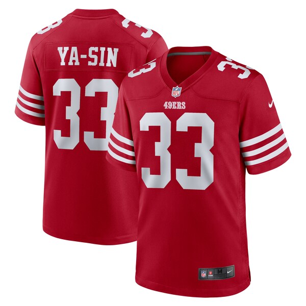 Rock Ya-Sin San Francisco 49ers Nike Team Game Jersey - Scarlet