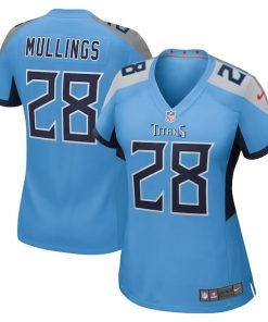 Kalel Mullings Tennessee Titans Nike Women's Team Game Jersey -  Light Blue