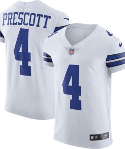 Dak Prescott Dallas Cowboys Nike Vapor Elite Player Jersey - White/Navy