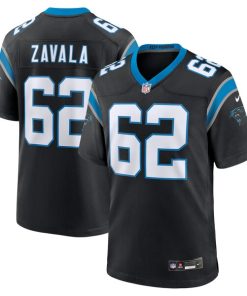 Chandler Zavala Carolina Panthers Nike  Game Jersey -  Black