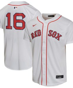 Jarren Duran Boston Red Sox Nike Youth Home Player Game Jersey - White