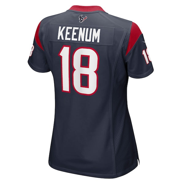 Case Keenum Houston Texans Nike Women's Team Game Jersey - Navy - Image 3