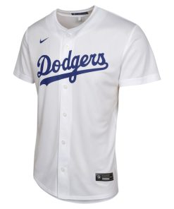Alternative view of Yoshinobu Yamamoto Los Angeles Dodgers Nike Youth Home Replica Player Jersey - White