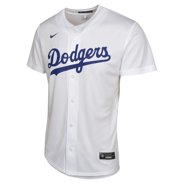 Clayton Kershaw Los Angeles Dodgers Nike Youth Home Player Game Jersey - White - Image 2