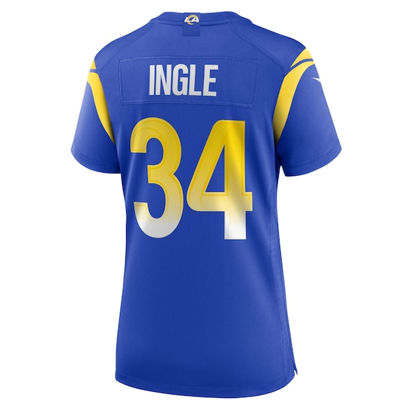 Tanner Ingle Los Angeles Rams Nike Women's Home Game Jersey - Royal - Image 3