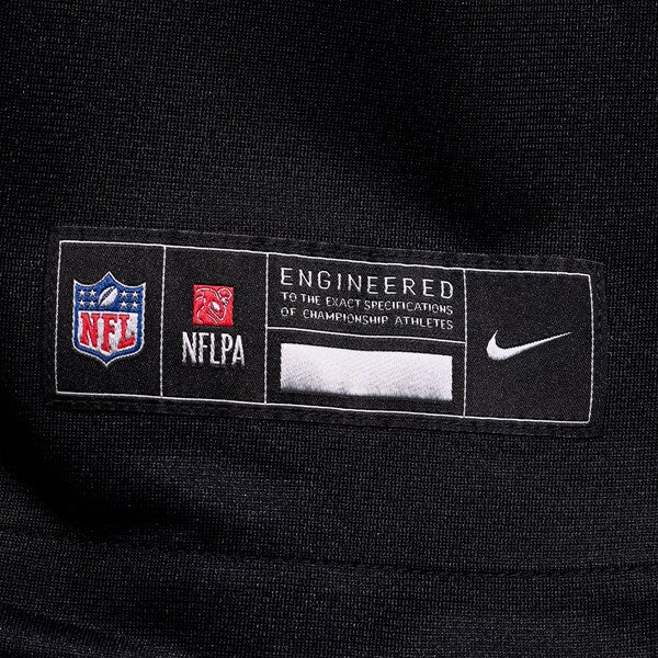Deion Sanders Atlanta Falcons Nike Alternate Retired Player Game Jersey - Black - Image 6