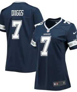 Alternative view of Trevon Diggs Dallas Cowboys Nike Women's Game Jersey - Navy