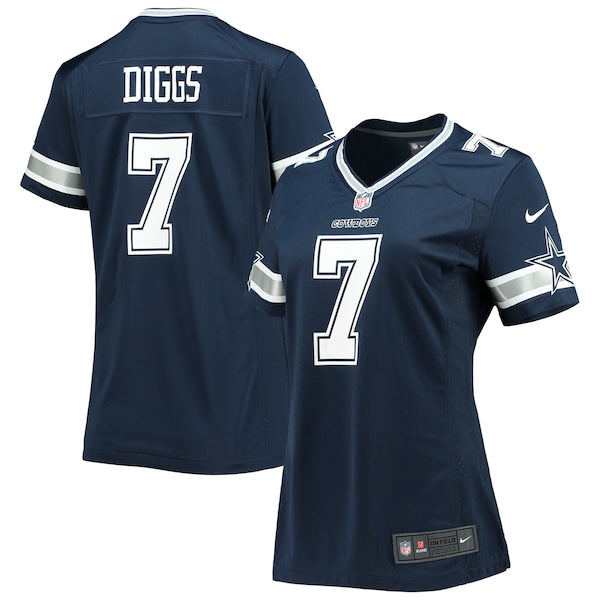 Trevon Diggs Dallas Cowboys Nike Women's Game Jersey - Navy - Image 2