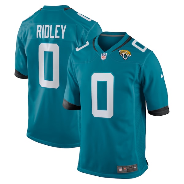 Calvin Ridley Jacksonville Jaguars Nike Game Player Jersey - Teal/White - Image 2