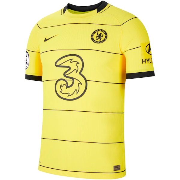 Mason Mount Chelsea Nike 2021/22 Away Vapor Match Player Jersey - Yellow - Image 2