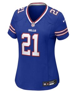 Alternative view of Darrynton Evans Buffalo Bills Nike Women's Team Game Jersey -  Royal