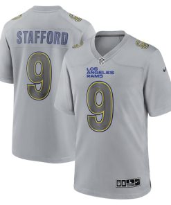 Matthew Stafford Los Angeles Rams Nike Atmosphere Fashion Game Jersey - Gray