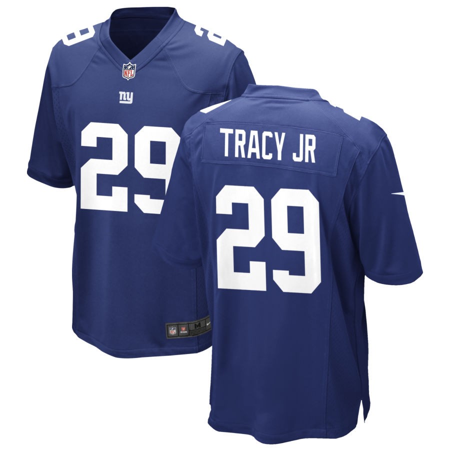 Tracy Jr Tyrone New York Giants Nike Team Game Jersey - Royal