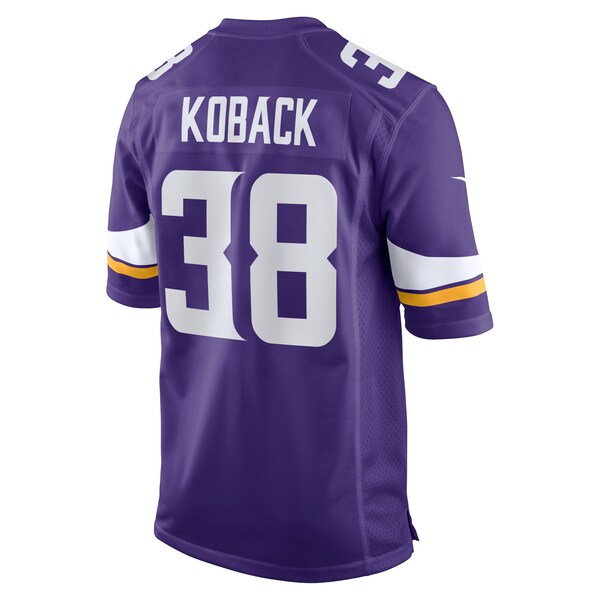 Bryant Koback Minnesota Vikings Nike Home Game Player Jersey - Purple - Image 3