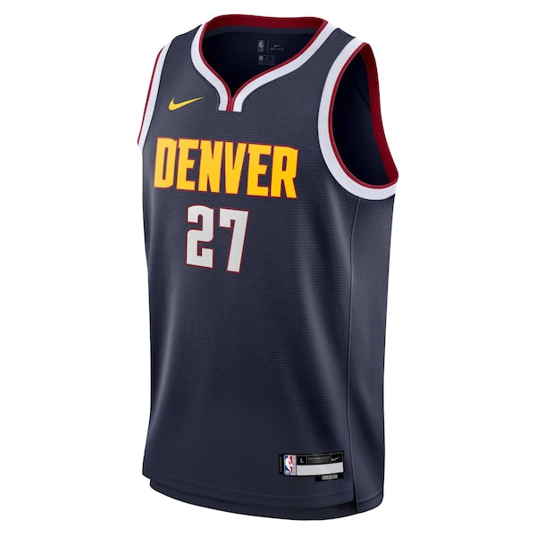 Jamal Murray Denver Nuggets Nike Youth Swingman Jersey - Icon Edition - Navy - Image 2