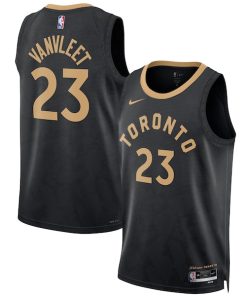 Fred VanVleet Toronto Raptors Nike Unisex 2022/23 Swingman Jersey - City Edition - Black