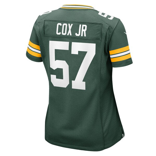 Brenton Cox Jr. Green Bay Packers Nike Women's Game Jersey - Green - Image 3