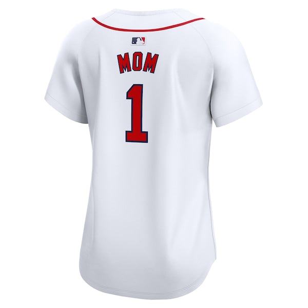 Boston Red Sox Nike Women's #1 Mom Home Limited Jersey - White - Image 3