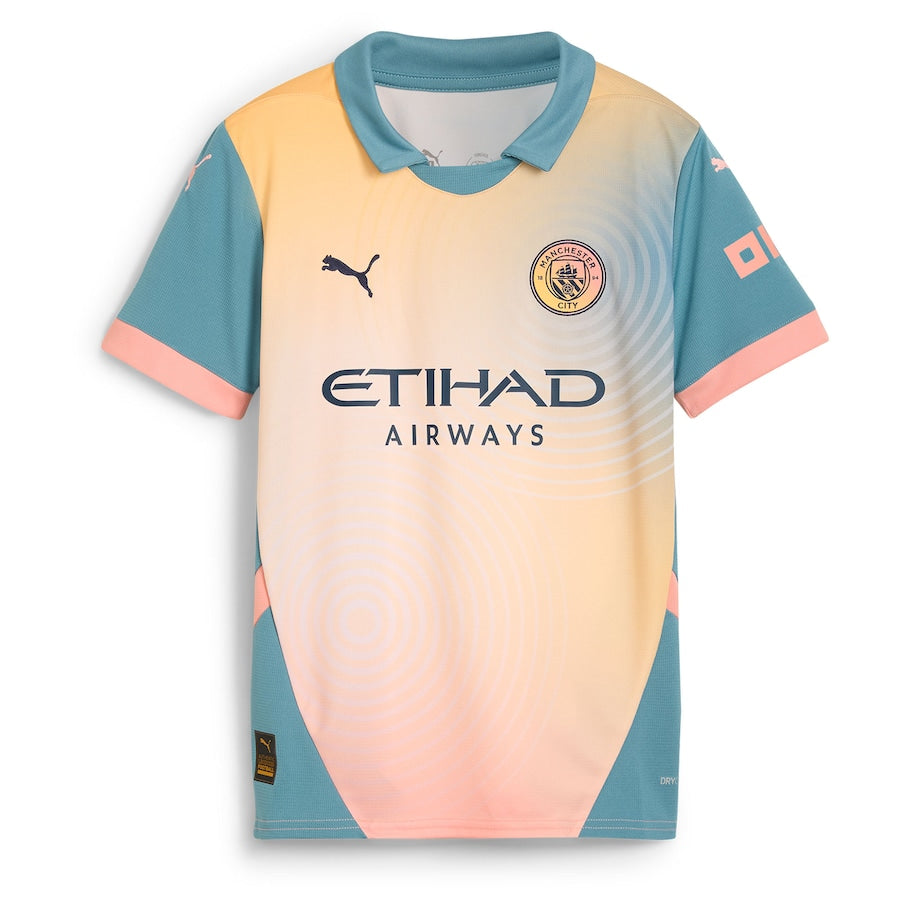 Manchester City 2024-25 PUMA Fourth Jersey - Definitely City - Image 3