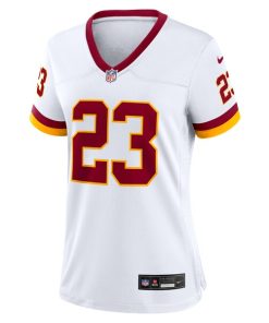 Alternative view of Trey Amos Washington Commanders Nike Women's Game Super Bowl Era Jersey - White