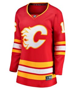 Alternative view of Morgan Frost Calgary Flames  Women's Home Breakaway Jersey - Red