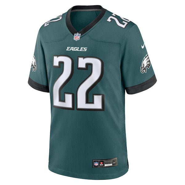 Mac McWilliams Philadelphia Eagles Nike Team Game Jersey - Midnight Green - Image 2