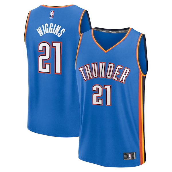 Aaron Wiggins Oklahoma City Thunder Fast Break Replica Player Jersey - Icon Edition - Blue