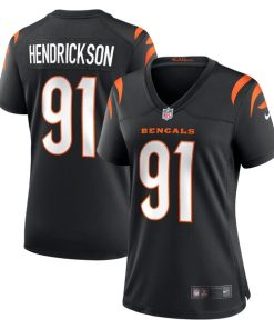 Trey Hendrickson Cincinnati Bengals Nike Women's Game Jersey - Black