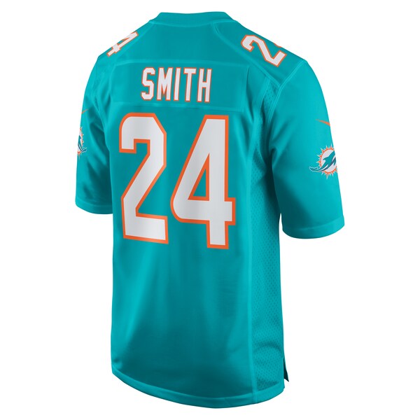 Cam Smith Miami Dolphins Nike Game Jersey - Aqua - Image 3