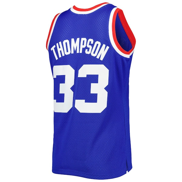 David Thompson Denver Nuggets Hardwood Classics 1975/76 Swingman Jersey - Royal - Image 3