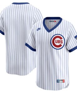 Chicago Cubs Nike Throwback Cooperstown Collection Limited Jersey - White